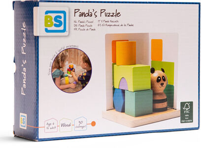 BS Toys Panda's Puzzle Spil