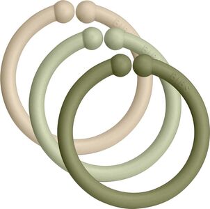 BIBS Loops 12-pak, Vanilla/Sage/Olive