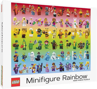 LEGO Puslespil Minifigure Rainbow 1000 Brikker