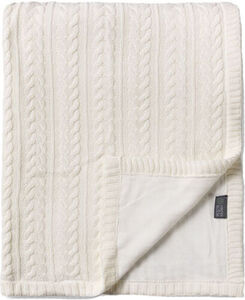 Vinter & Bloom Cotton Cuddly EKO Tæppe, Warm White