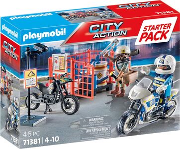 Playmobil 71381 City Action Starter Pack Byggesæt Politi