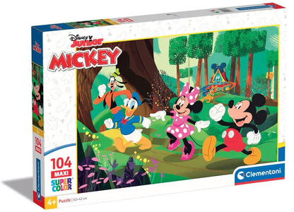 Clementoni Maxi Disney Mickey and Friends Børnepuslespil 104 Brikker