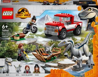 LEGO Jurassic World 76946 Blue og Beta – velociraptor-fangst