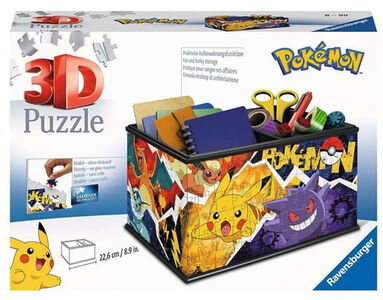 Ravensburger 3D-puslespil Storage Box Pokémon 216 Brikker
