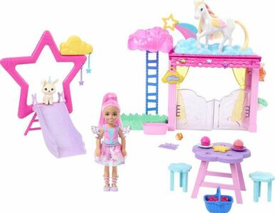 Barbie A Touch Of Magic Chelsea Dukkesæt med Pegasus
