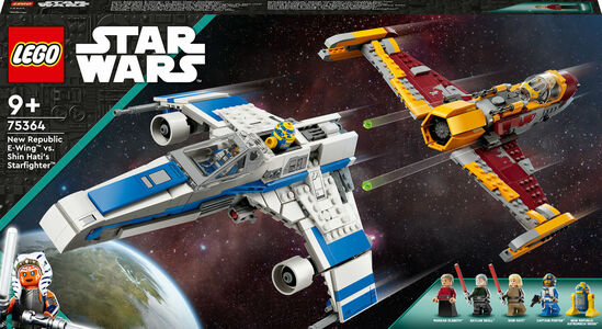 LEGO Star Wars 75364 Den Ny Republiks E-wing mod Shin Hatis stjernejager