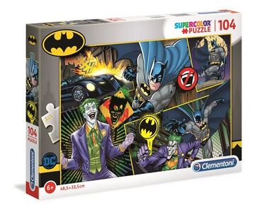 Batman Puslespil, 104 Brikker