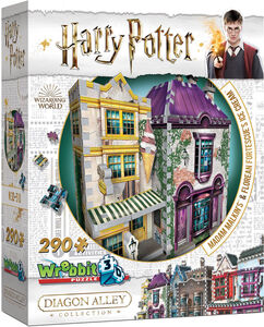 Wrebbit Harry Potter 3D Puslespil Madam Malkin's & Florean Fortescue's Ice Cream, 295 brikker