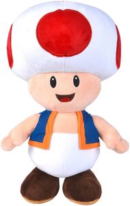 Super Mario Bamse Toad 40 cm