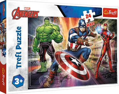 Trefl Marvel The Avengers Puslespil 24 Brikker