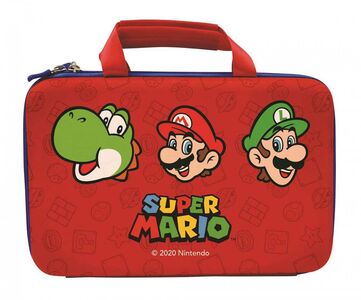 Nintendo Super Mario Etui Beskyttende Taske med Håndtag Op til 25 Cm