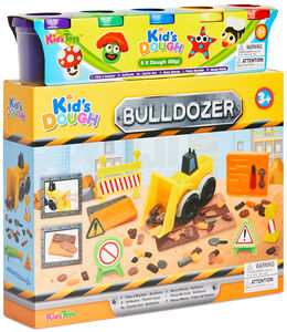 Kid's Dough Bulldozer Modellervoks 5 Farver