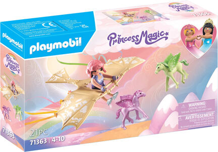 Playmobil 71363 Princess Magic Byggesæt Himmelsk Udflugt med Pegasusføllet
