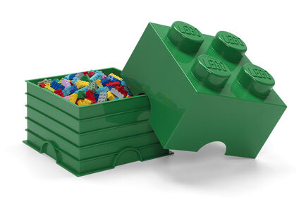 LEGO Opbevaringskasse 4, Grøn