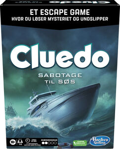 Hasbro Cluedo Spil Escape Sabotage on the High Seas