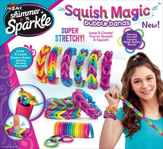 Shimmer n' Sparkle Squish Magic Bubble Armbåndssæt