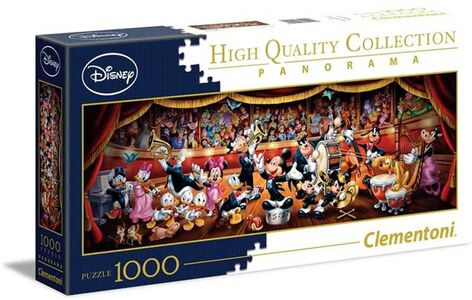 Clementoni Puslespil Panorama Disney Orchestra 1000 Brikker