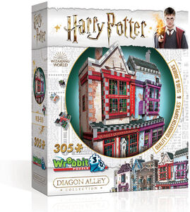Wrebbit Harry Potter 3D Puslespil Quality Quidditch Supplies & Slug & Jiggers, 295 brikker