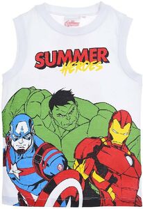 Marvel Avengers T-Shirt, Hvid