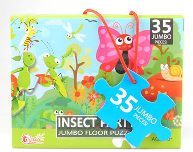 Suntoy Puslespil Jumbo Insekter 35 Brikker
