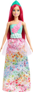 Barbie Dreamtopia Dukke med Lyserødt Hår Prinsesse