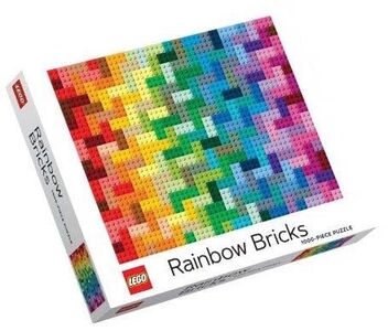 LEGO Rainbow Bricks Puslespil 1000 Brikker