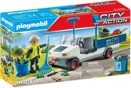 Playmobil 71433 City Life Gadefejer med Transportmiddel