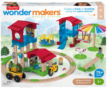 Fisher-Price Wonder Makers Design System Slide & Ride Schoolyard