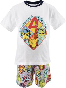 Marvel Avengers Classic Pyjamas, Hvid