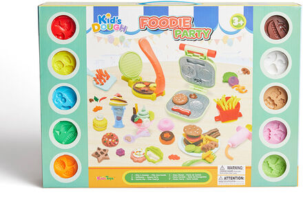 Kid's Dough Modellervoks Foodie Party Set