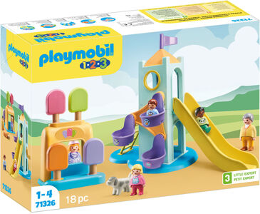 Playmobil 71326 1.2.3 Byggesæt Oplevelsestårn med Isbod