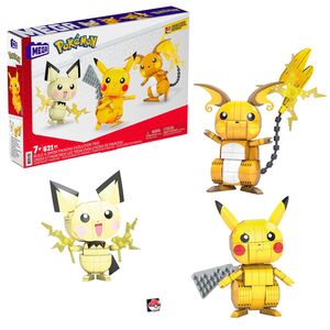 Pokémon Shocking Trio Figurer Pikachu 600 Dele
