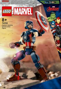 LEGO Super Heroes 76258 Byg Selv-Figur Af Captain America