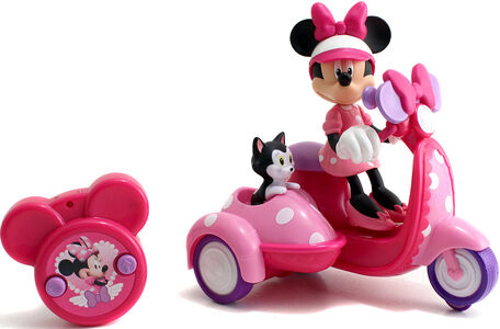 Disney Minnie Mouse Fjernstyret Scooter, Lyserød