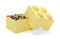 LEGO Opbevaringskasse 4, Design Collection, Cool Yellow