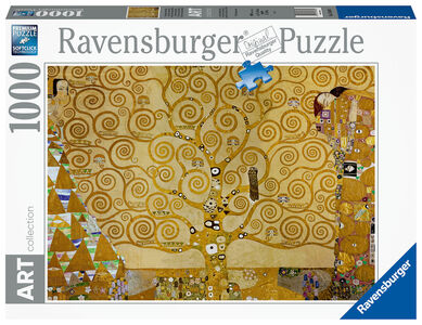 Ravensburger Puslespil Klimt, The Tree Of Life, 1000 Brikker