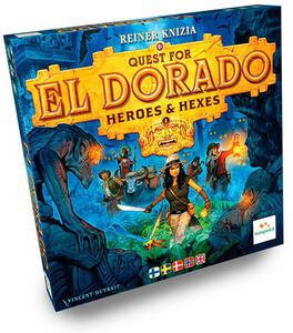 Quest for El Dorado: Heroes & Hexes brætspil