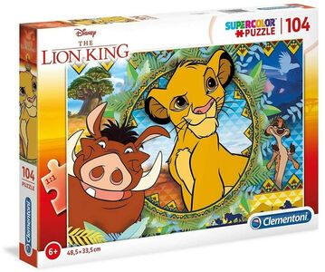Disney Løvernes Konge Puslespil, 104 Brikker
