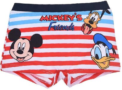 Disney Mickey Mouse Badeshorts, Red