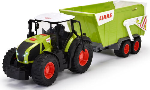 Dickie Toys CLAAS Traktor med Anhænger