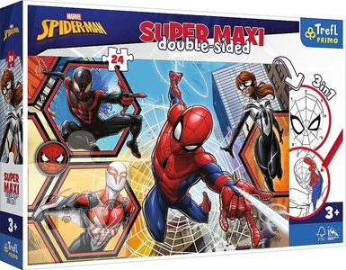Trefl Primo Spider-Man Super Maxi Puslespil 24 Brikker