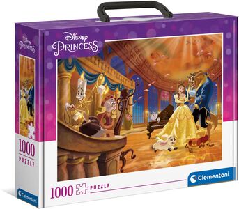 Disney Princess Puslespil Mappe Skønheden og Udyret 1000 Brikker