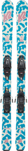 K2 Luv Bug Fdt 4.5 Ski inkl. Bindinger, 124 cm