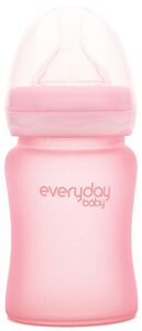 Everyday Baby Sutteflaske Glas 150 ml, Rose Pink