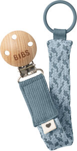 BIBS Suttesnor Pacifier Braid, Petrol/Baby Blue