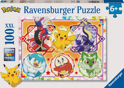 Ravensburger Pokémon XXL Puslespil 100 Brikker