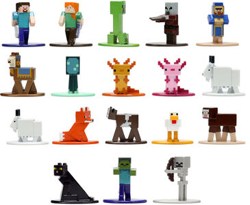 Jada Toys Minecraft Caves & Cliffs Nano Figursæt 18 Stk.