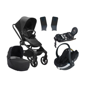Baby Jogger City Sights Duovogn inkl. BeSafe iZi Go Modular X2 i-Size Autostol Baby & Base, Rich Black