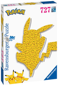 Ravensburger Puslespil Shaped Pikachu, 600-700 Brikker