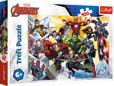 Trefl Marvel The Avengers Puslespil 100 Brikker